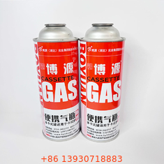 Güveç 1 X Teneke Kutu için Özel Logo Bütan Gaz Silindiri