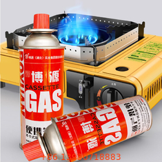 ISO9001 Taşınabilir Aerosol Püskürtme Vanası Bütan Gaz Sobası Kartuş Vana Sızdırmaz