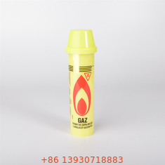 Kompakt 80ml Çakmak Yakıt Dolumu Açık Havada Bütan Gaz Şişeleri