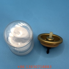 Altın Alüminyum İnverted Aerosol Saç Mousse Valve hassas uygulama için