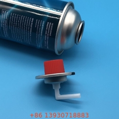 Paslanmaz çelik yaylı butan gaz valfi CGA 600 giriş ipliği için tunç valf sapı ile