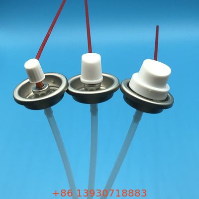 Karbüratör Temizleyici Aerosol Valfi Yüksek Basınçlı Konsantre Akım, Kimyasal Dirençli Yapı ve 360 Derece İşlem