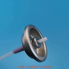 Düğme Etkinleyici ile Gümüş Ölçümlü Aerosol Valf 0.1-0.2 Ml/s
