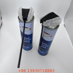 Uzantı tüpü olan POM Kauçuk tutucu püskürtme aerosol nozlu - 1,0 mm dip tüp çapı