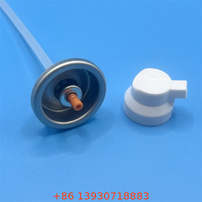 Durable Tinplate Shaving Foam Valve with Custom Dip Tube Length