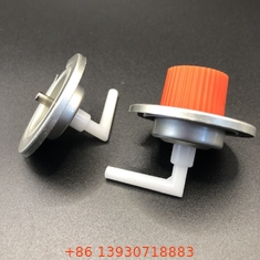 Düz Valf Kök Butane Gaz Valfi 1/4 inç NPT çıkış ipliği ve Buna Dış Sıkıştırma ile