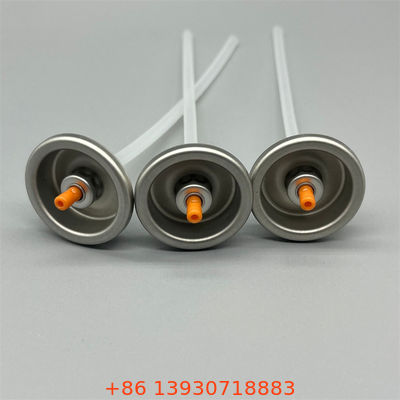 Aerosol Oksijen püskürtme valfi. Oksijen artışı, sağlık ve güzellik spreyleri için hassas bir dağıtıcı.