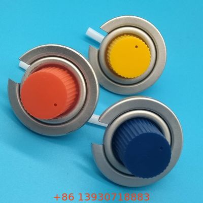 Aerosol Butane Gas Valve Precision Dispensing System for Refillable Fuel Canisters