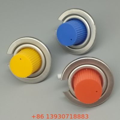 1 İnç Bütan Gaz Ocağı Vanası Kapaklı Taşınabilir Kamp Ocakları İçin