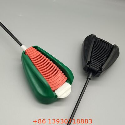 Doğru hedefli püskürtme için uzun uzantılı samanlı bir aerosol tetikleyici aktüatörü