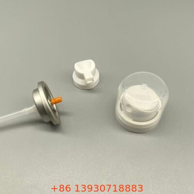 Ultra-Fine Mist Nozzle Aerosol Spray Valve, kalıntı içermeyen performans ve 360 derecelik çalışma için