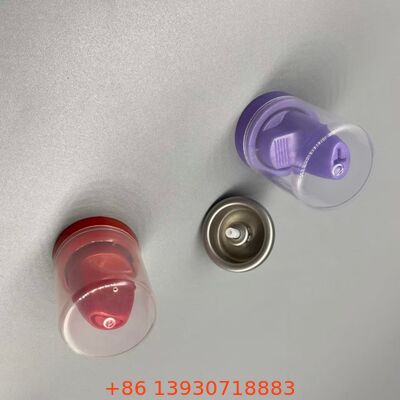 Korrozyona dayanıklı 360 derece dağıtım sistemi ile Saç Mousse için ters alüminyum aerosol püskürtme valfi