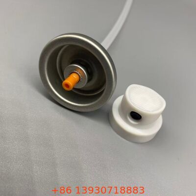 Saç yapıştırıcı ve yapıştırıcı uygulaması için hassas sis anti tıkanıklık nozel kimyasallara dirençli aerosol püskürtme valfi