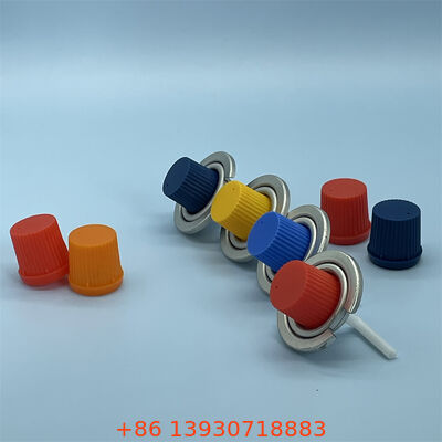 Bir inç boyutunda sızıntı-kanıt performans için çocuklara karşı dirençli aktüatörlü butan gaz valfi