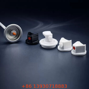 Görsel olarak birleşik ambalaj için gelişmiş ön renkli erkek aerosol boya valfi