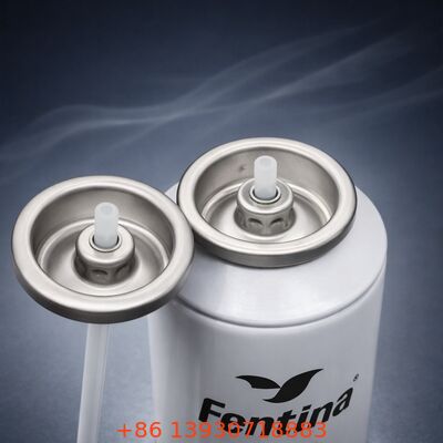 Aerosol Vücut Deodorant püskürtme valfi, Universal Fit Alüminyum kutuları için sızıntıya ve tıkanmaya karşı dirençli tasarım ve 360 ° dağıtım teknolojisi ile