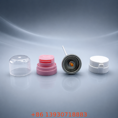 Tek elle Ergonomik Trigger ve Hava geçirmez Sıfırlama ile Zengin Deri Aerosol Tıraş Kömür Fırlatma Valfı