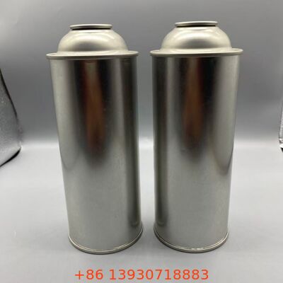 Uzun süreli yakıt depolama istikrarı için teneke 65 mm yeniden doldurulabilir butan gaz kutuları