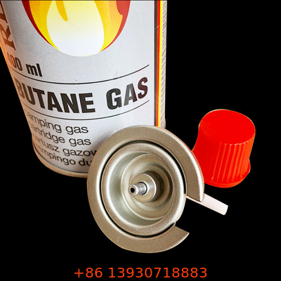 Kaset Soba için Taşınabilir Teneke PP Bütan Propan Gaz Vanası Bir İnç