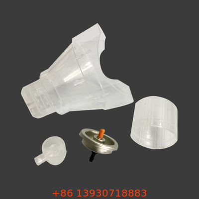 Oksijen Solunum için Beyaz 25.4mm Oksijen Püskürtme Kapağı Maske Aktüatörü