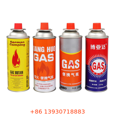 Bütan Propan Gaz Şişesi 65mm X 158mm