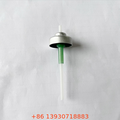 Tek ve gümüş kaplamalı aerosol kutuları için ölçümlü aerosol valfi