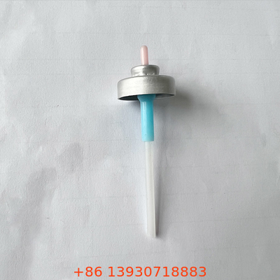 Kozmetik Aerosol Kutuları için L Aktüatörlü Alüminyum Ölçülü Aerosol Valfi