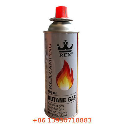 Teneke Gazon Bütan Yakıt Teneke Kutu 400ml Dolum Bütan Gaz Şişesi