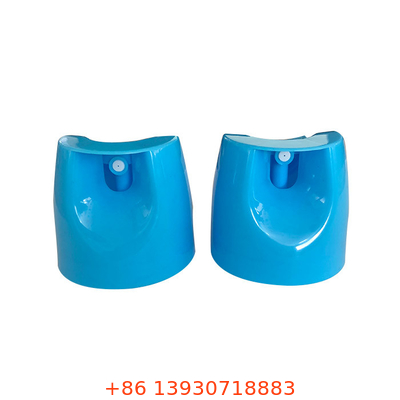 Özelleştirilebilir Mavi Renkli Sprey Aktüatörleri / Aerosol Üst Kapakları 52mm