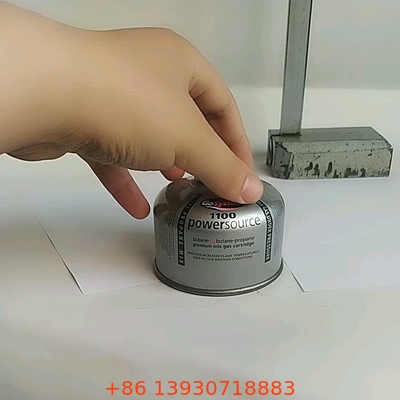 80g 110g 230g 450g Kamp sobaları için butan gazı kutuları