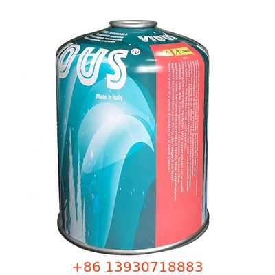 Dış Grilller için Yüksek Performanslı Propan Butan Gaz Boruları 350g, Kolay Bağlantı Valfi