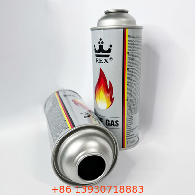 Pişirme Pişirme Barbekü için 65 * 158mm Bütan Gaz Bidonu
