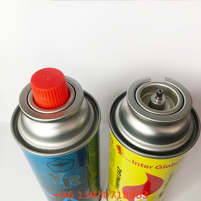 Pişirme Pişirme Barbekü için 65 * 158mm Bütan Gaz Bidonu