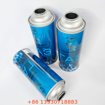 Güveç 1 X Teneke Kutu için Özel Logo Bütan Gaz Silindiri