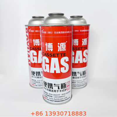 4 Renk CMYK &amp; Panton Renk Bütan Gaz Kavanozu Teneke
