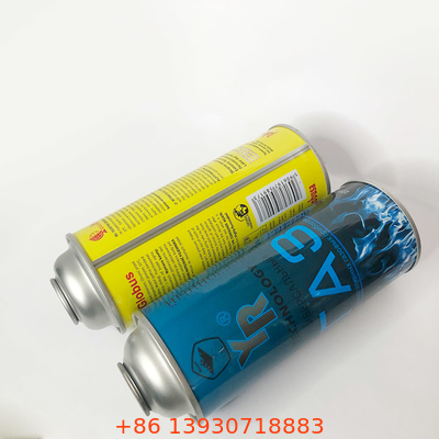 4 Renk CMYK &amp; Panton Renk Bütan Gaz Kavanozu Teneke