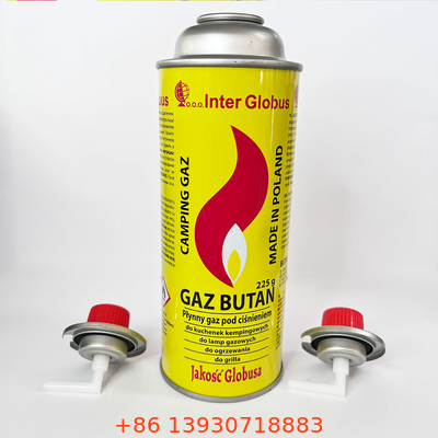 Güveç için Düz Duvar Bütan Gaz Bidonu 1 X Teneke Kutu Dahil