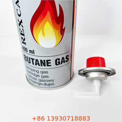 0.20mm kalınlığında Teneke Boş 227g Bütan Gaz Kartuşu Kamp Bütan Gaz Şişesi