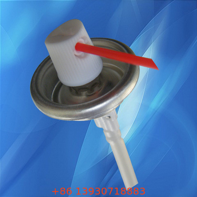 Aşınmaya Dayanıklı TINPLATE Aerosol Püskürtme Valfi 360 derece Hizmete Uygun