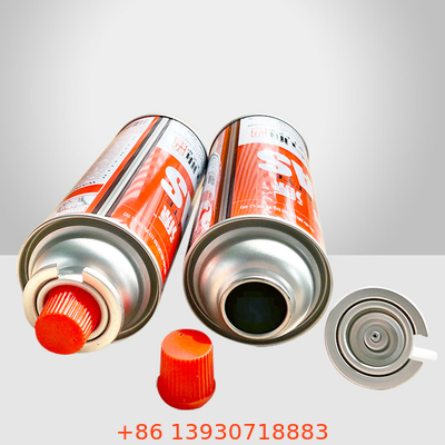 Dia 65mm Kamp Bütan Gaz Teneke Kutu 400ml Bütan Soba Teneke Kutu