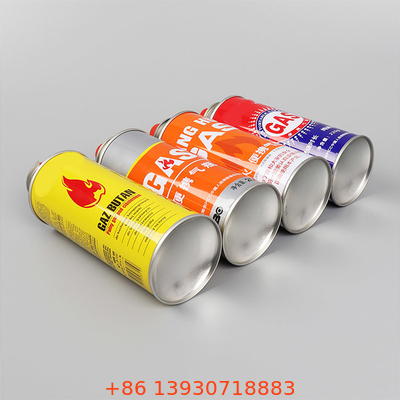 Fenerler Kaset Sobalar İçin Özelleştirilmiş 220g Doldurulabilir Bütan Gaz Sobası Teneke Kutu