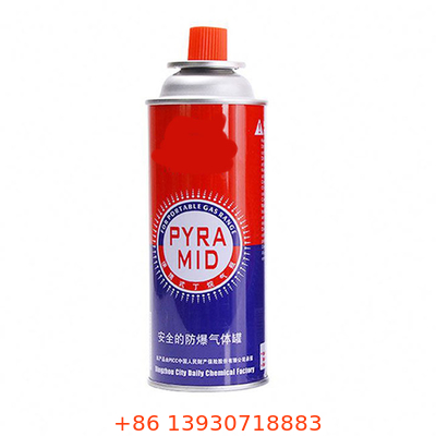 Fenerler Kaset Sobalar İçin Özelleştirilmiş 220g Doldurulabilir Bütan Gaz Sobası Teneke Kutu