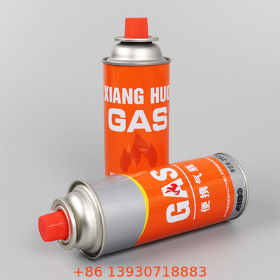 Doldurulabilir Kamp Barbekü Gaz Şişesi 400ml Kapasite 65mm Çap 220g Ağırlık