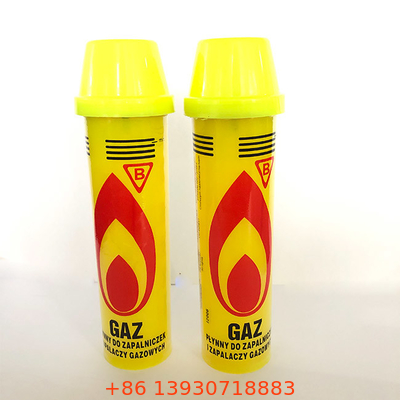Tek Kullanımlık 80ml Çakmak Gaz Dolum Darbe Meşale Bütan Dolum