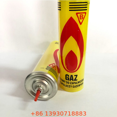 Meşale Mutfak ve Barbekü İçin Kompakt Boyut 80ml Bütan Gaz Çakmak Dolumu