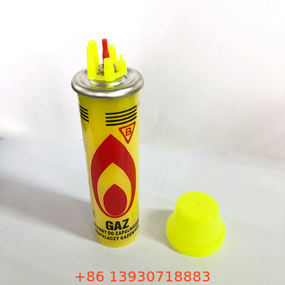 Meşale Mutfak ve Barbekü İçin Kompakt Boyut 80ml Bütan Gaz Çakmak Dolumu