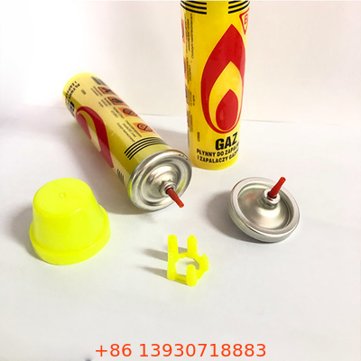 Harici Kullanım 80ml Bütan Gazı Silindir Dolumu Şişirme Meşalesi Gaz Dolumu