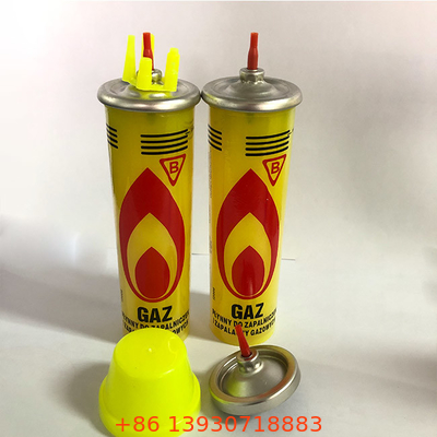 Dış 80ml Bütan Gaz Çakmak Dolumu Taşınabilir Bütan Soba Yedekleri
