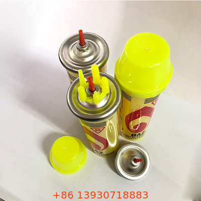 Harici Kullanım 80ml Bütan Gazı Silindir Dolumu Şişirme Meşalesi Gaz Dolumu