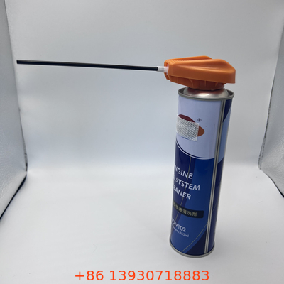Siyah Aerosol Spray nozzle 66.40 mm Kapak uzunluğu 2.5-3.5L/min akış hızı ile